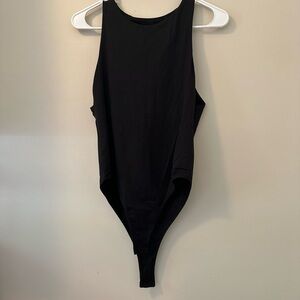 Zara black sleeveless bodysuit
